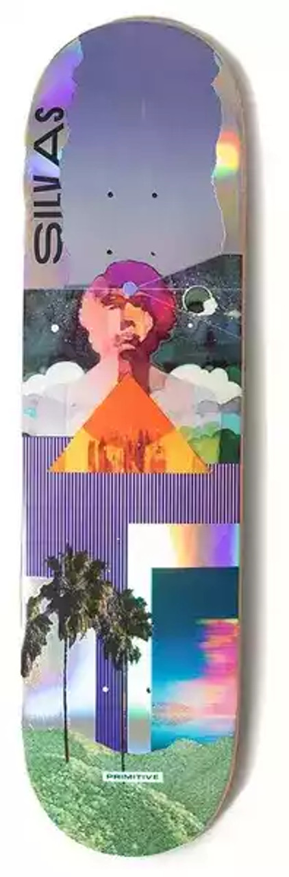 PRIMITIVE DECK MYSTIC SILVAS MULTI 8.25 - NUMERO 4 Skateshop