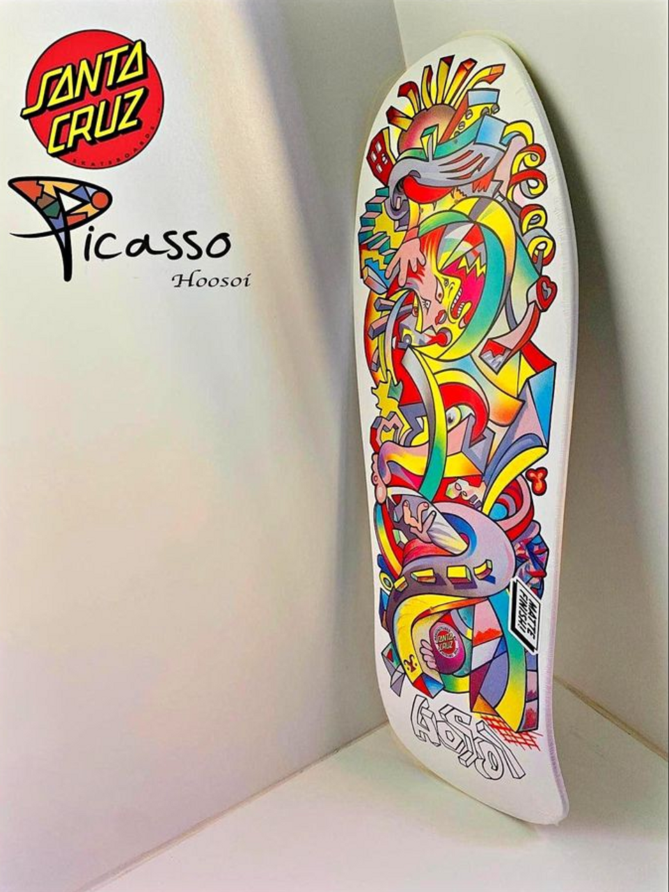 SANTA CRUZ Hosoi Picasso Reissue no36 - スケートボード