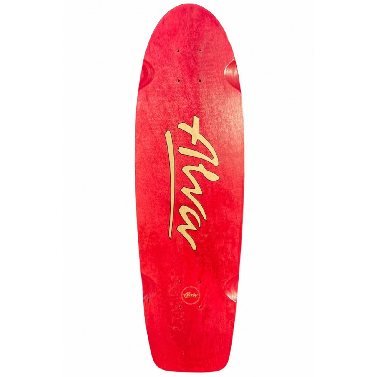 ALVA DECK 1978 LOST MODEL RE-ISSUE ROUGE - NUMERO 4 Skateshop