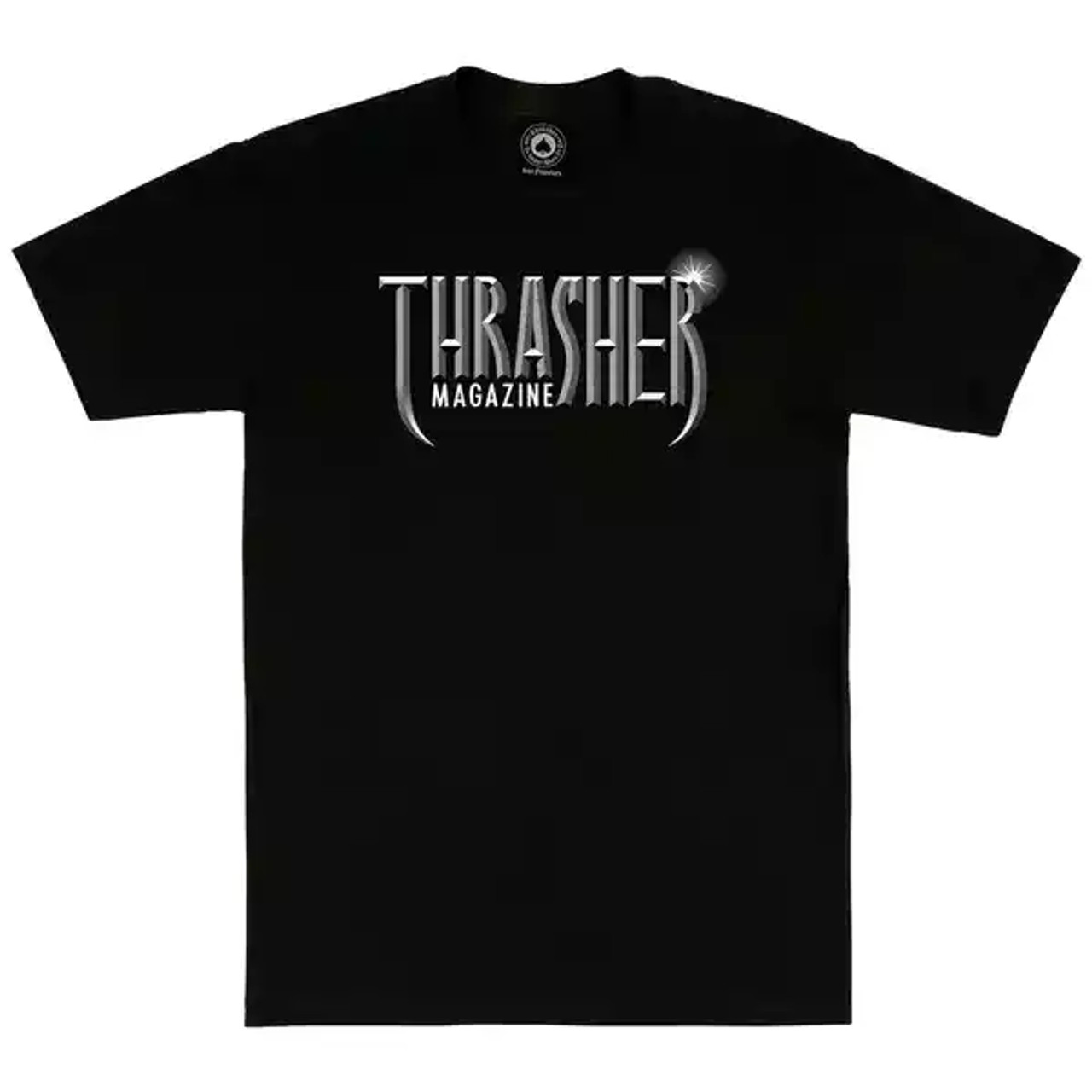 THRASHER T SHIRT GOTHIC BLACK NUMERO 4 Skateshop