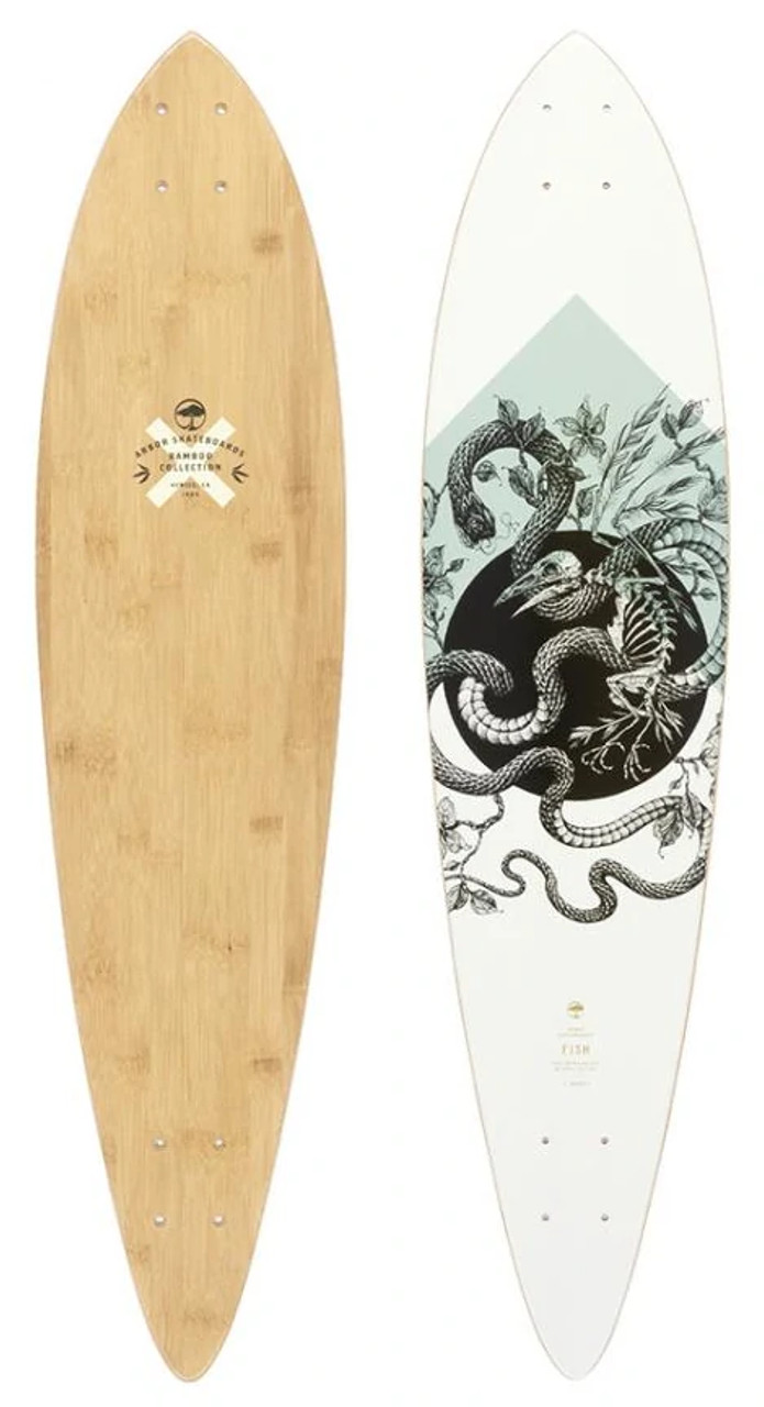 ARBOR Longboard complète PERFORMANCE BAMBOO FISH White