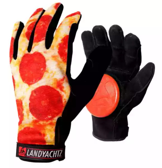 LANDYACHTZ GLOVES PIZZA HANDS - SLIDE PUCKS
