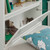 headboard secret storage drawer white