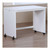 universal mid sleeper desk white wheels under bed