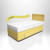 Potter Storage Divan Bed - Large Side Drawer Lemon