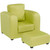 childrens-chair-with-footstool-plain-green