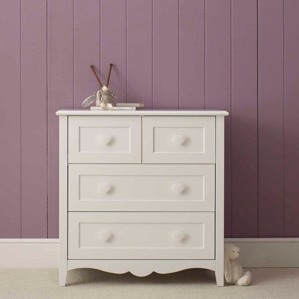 four drawer princess chest