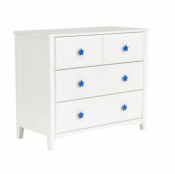 Starlight Blue 4 Drawer Chest