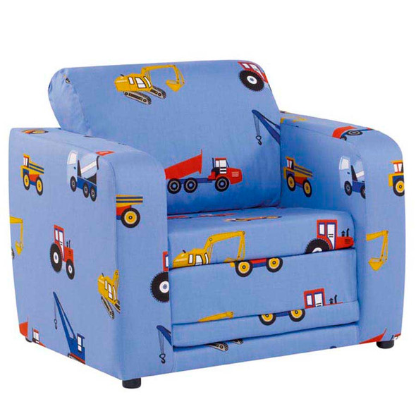 childrens-chair-bed-toy-trucks-side
