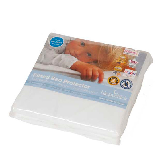 Waterproof Fitted Cotton Mattress Protector Cot Bed