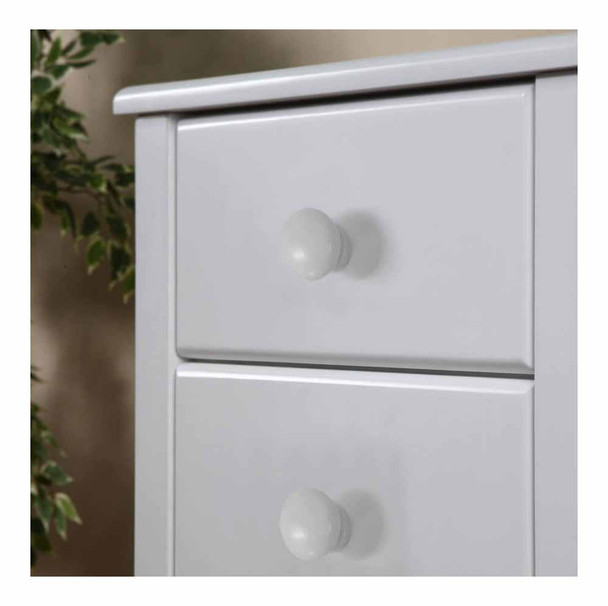 white round handle