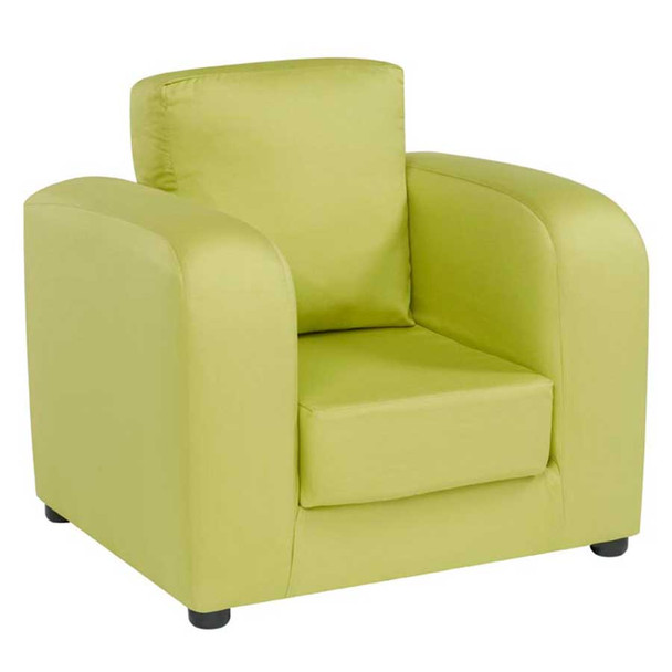 childrens-chair-with-footstool-plain-green
