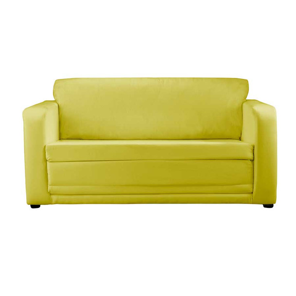 Childrens-sofa-bed-plain-green