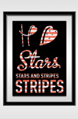 Happy Crafters® | Stars & Stripes - 12"x18" Sheet