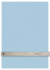 Happy Crafters® Polka Dot | Blue & White - 12"x18" Sheet