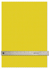 Happy Crafters® Polka Dot | Yellow & White - 12"x18" Sheet