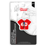 Image of a Siser® Precision Cutting Blade in retail packaging with logo “Siser”.