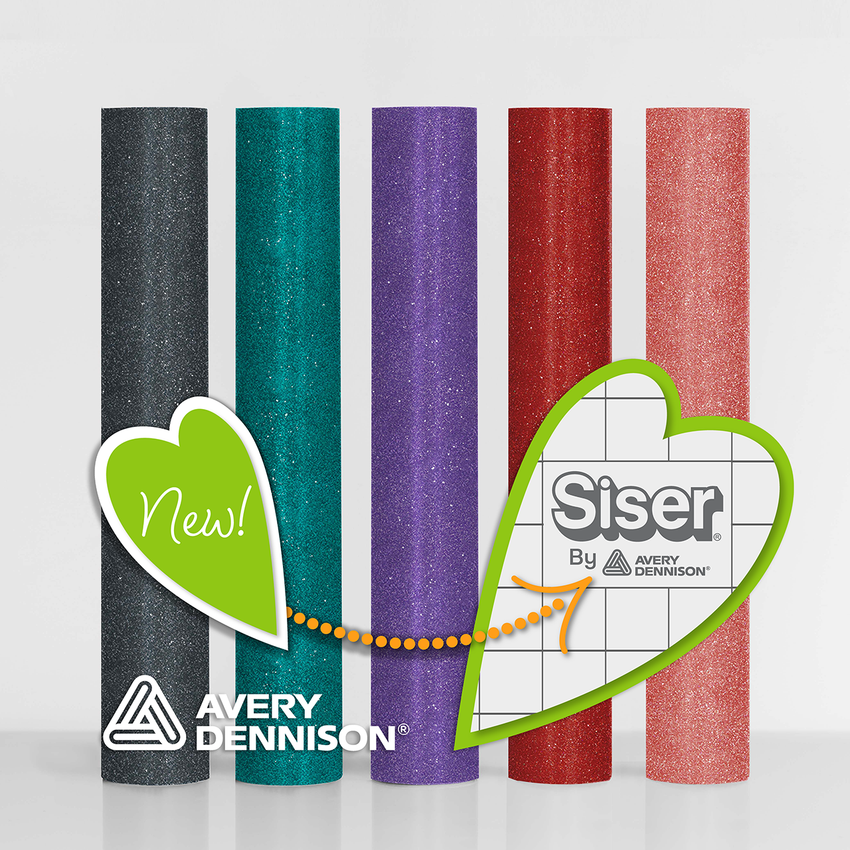 Siser® EasyPSV® Glitter by Avery Dennison® - 12" Rolls