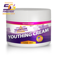 Tachyon Youthing Cream is a Tachyonized, anti-aging, moisturizing, energy product that through the tachyonization process regenerates, protects, moisturizes and reverses signs of aging.