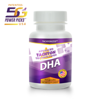 Tachyonized DHA is critical for brain and vision health. It supplies Omega-3 to the brain and helps with depression, attention deficit disorder, and schizophrenia.