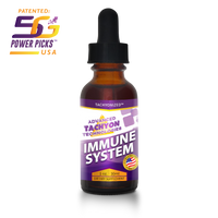 Tachyonized Immune System tonic is a Tachyon energy product with echinacea, a powerful immune system strengthener. Helpful for low resistance to infections, allergies and chronic disease.