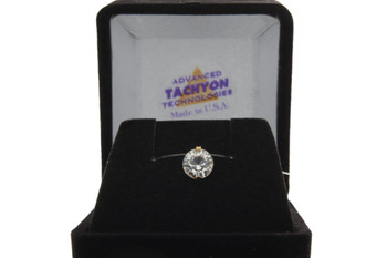 "Floater" Clear Round-Cut CZ Pendant Gold Filled - Popular "Floater" Clear Round-Cut CZ Pendant Gold Filled - Popular