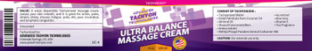 Ultra-Balance Massage Cream 