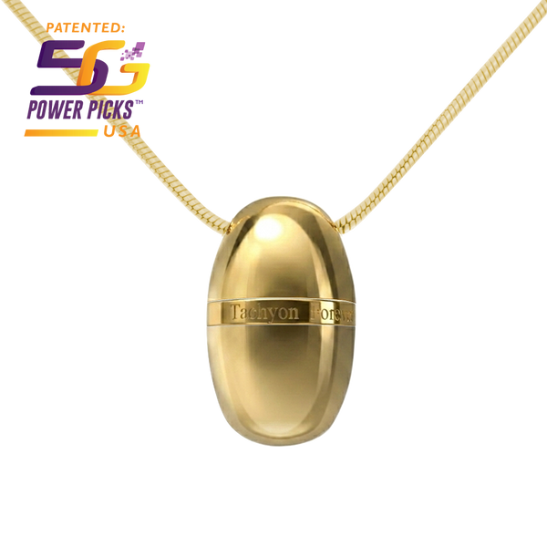 5G Tachyon Pendant – Personal Protection for EMF, 5G, and Mobile Radiation, Designed to Support Immune Health