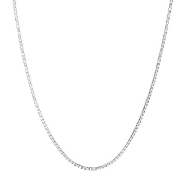 Sterling Silver Box Chain 24-inch