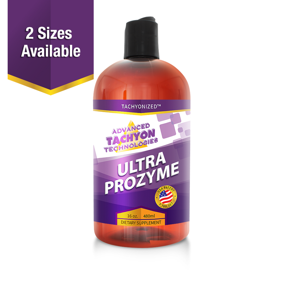 Tachyon Energy Product - Tachyonized Ultra ProZyme enhances the immune system enhancing your body's ability to dealing with a health challenge.