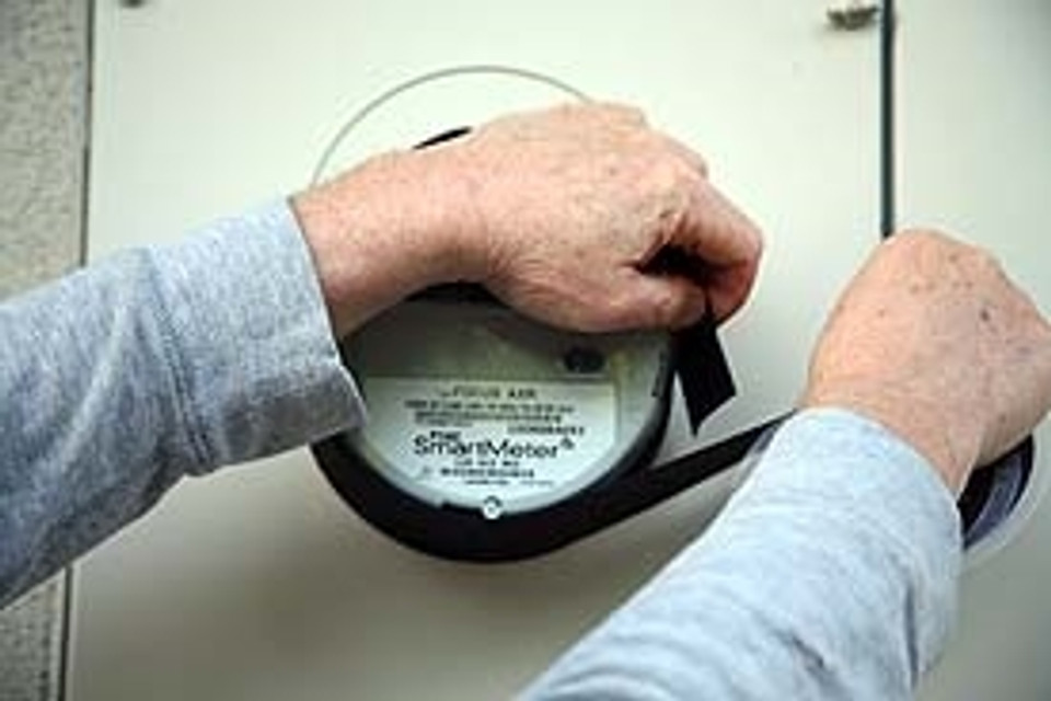 It doesn't matter where the EverStay band connects. What matters is that Smart Meters emit harmful EMF radiation and you can protect your family with these Tachyon EMF products.