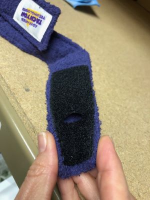 Tachyon Velcro Headband - Secret Pocket