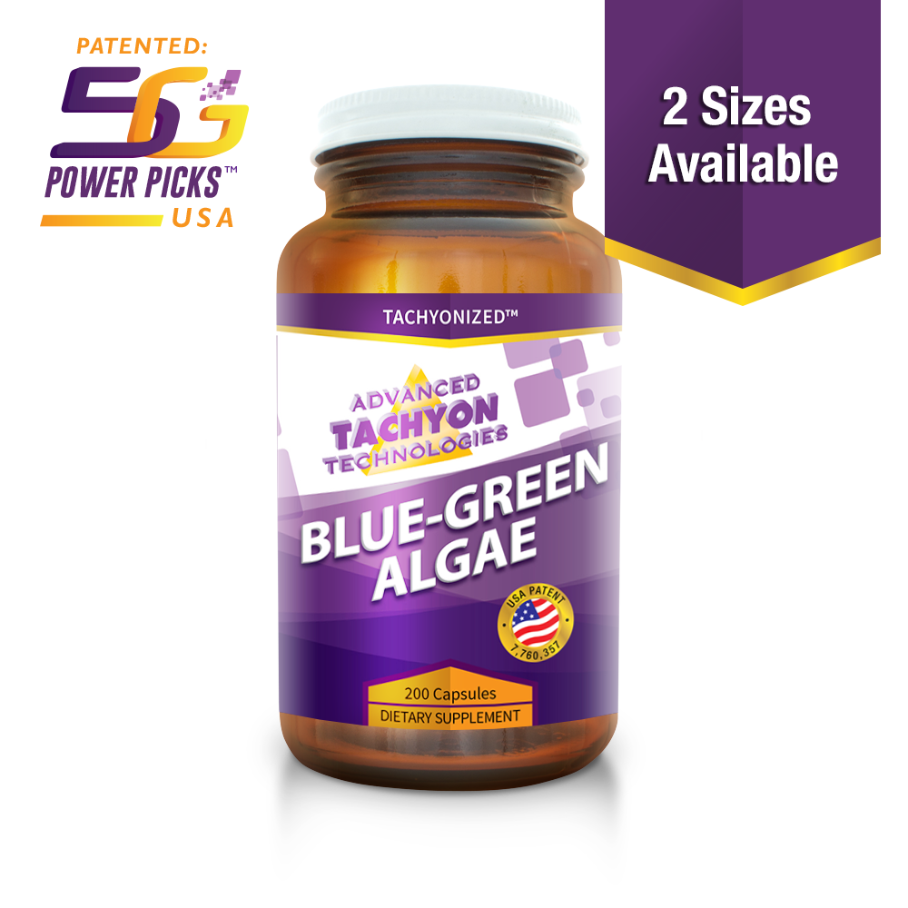 Tachyonized Blue-Green Algae - Superfood Capsules