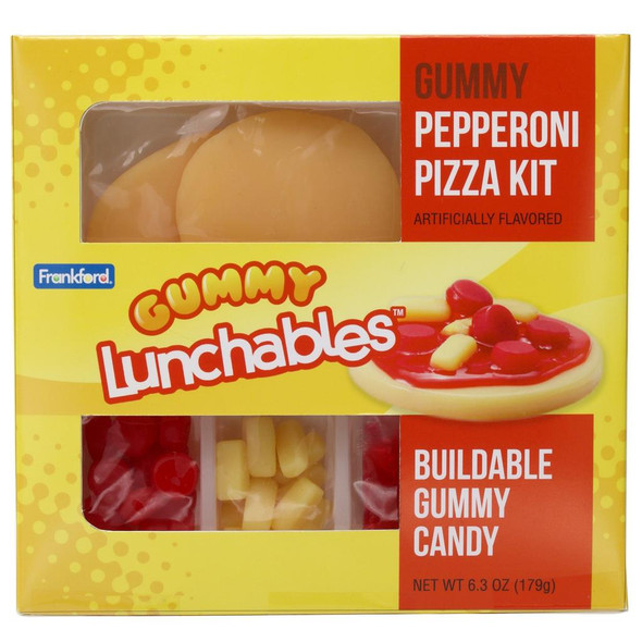 Gummy Lunchables Pizza