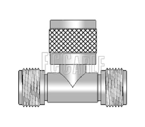 HN T Female to Male to Female Adapter