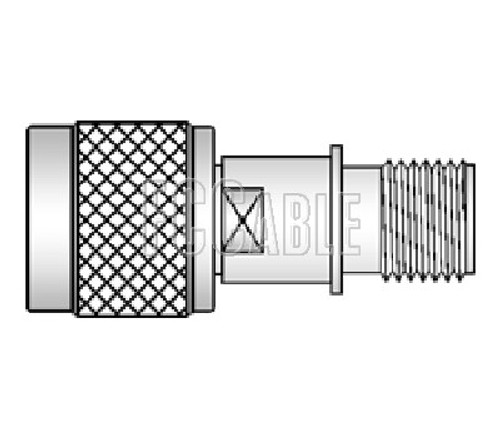 TNC Attenuator DC 12.4GHz 2 WATT 6 dB Attenuation