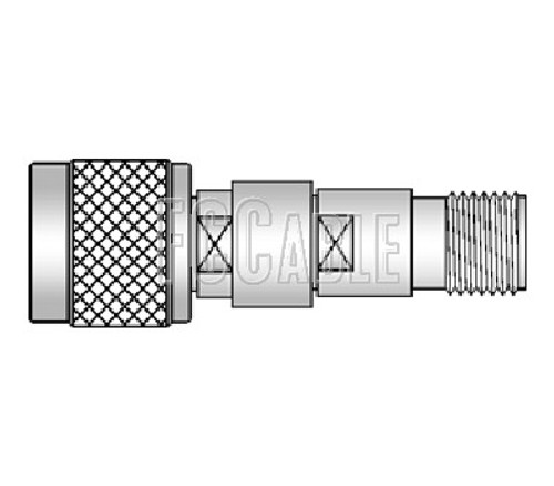 TNC Attenuator DC 18GHz 2 WATT 2 dB Attenuation