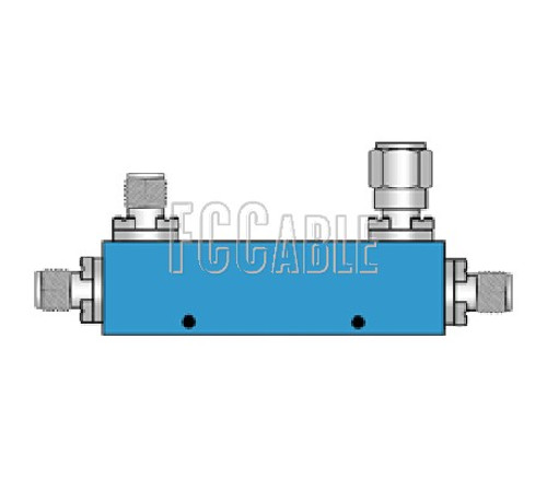 SMA Wideband Single Directional Coupler 10dB 1.0 To 18 GHz 50-watt