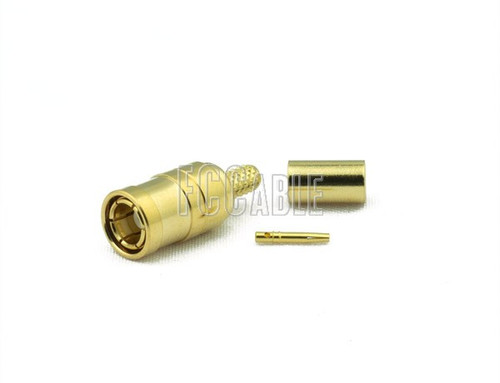 SMB Plug Connector CRIMP For RG188DS, RG316DS