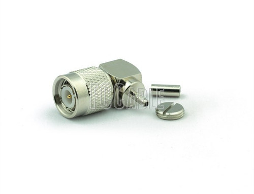 TNC Male Connector Right Angle CRIMP For LMR600