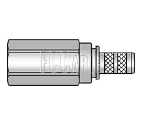 FME Plug Connector CRIMP For RG55, RG142, RG223, RG400