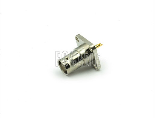 BNC Female Connector Panel Mount Solder Cup Contact