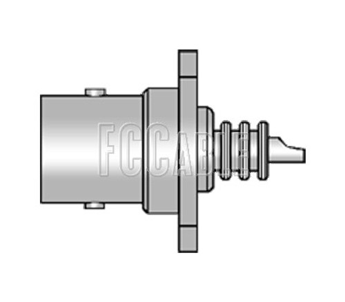 C Female Connector High Voltage Solder Cup Contact 2