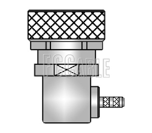 7/16 DIN Male Connector Right Angle CRIMP For LMR600