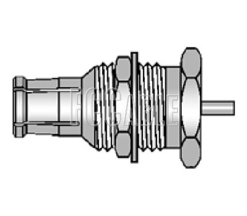 MCX Plug Connector Bulkhead