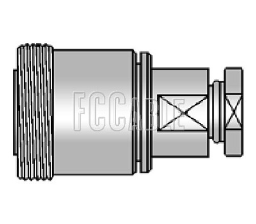 7/16 DIN Female Connector CLAMP 0.375in. Super Flex For ANDREWS