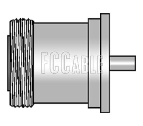 7/16 DIN Female Connector Panel Mount SOLDER For RG402, RG402AL, RG402FL