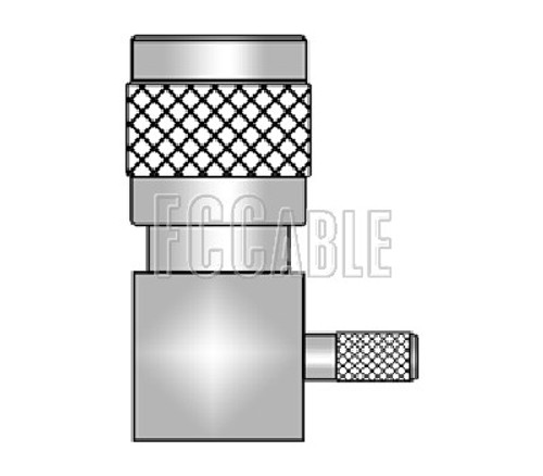 SMB Plug Connector Right Angle 75 OHM-SNAP LOCK CRIMP For B735A1, AT&T735A