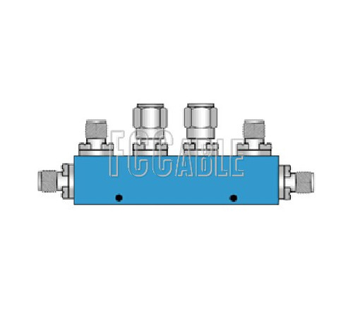 SMA Dual Directional Coupler 30dB 2.6 To 5.2 GHz 50-watt