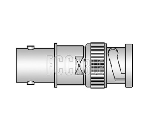 Bnc Male To Bnc Female 50-Ohm Feedthru Termination DC-1GHz 1.0-Watt Max.VSWR=1.20:1